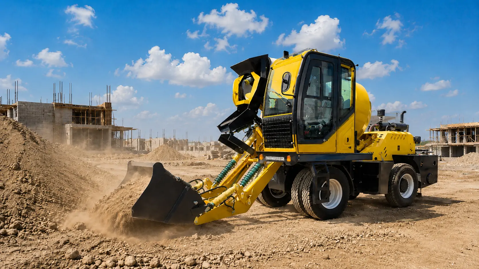 Complete guide on how to choose a self loading concrete mixer 2026